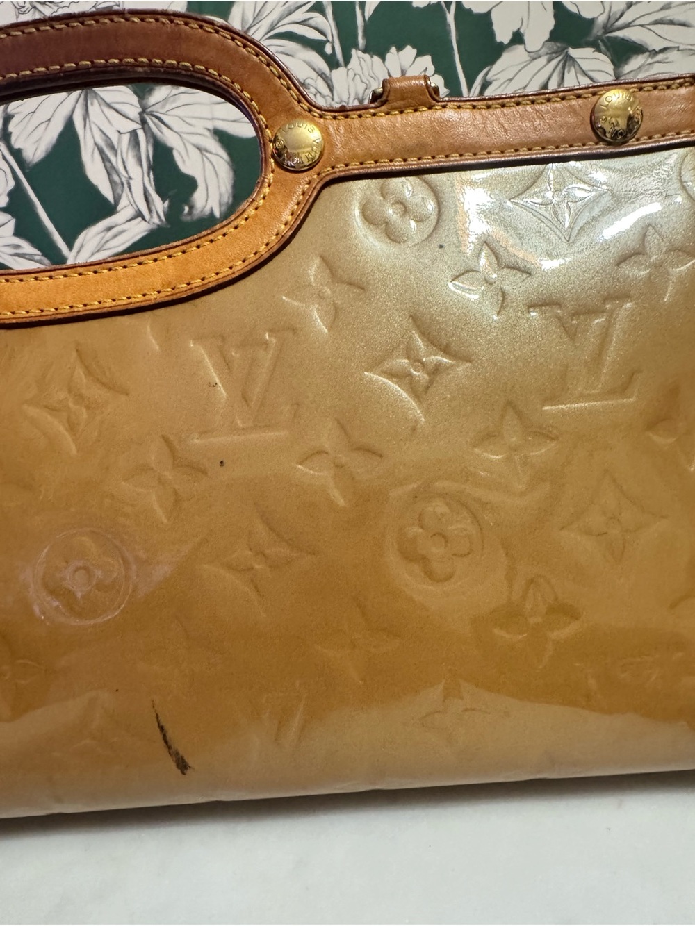 Louis Vuitton Vernis Roxbury with Detachable Shoulder Strap Authentic - Picture 14 of 14